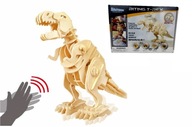 Chôdzajúci dinosaurus T-Rex so zvukovým modelom hryzenia