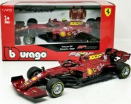 FERRARI SF1000 toskánske pretekárske auto Leclerc BBurago 1:43 FERRARI SF1000 toskánske pretekárske auto Leclerc BBurago 1:43