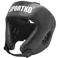 Kožená boxerská ochrana hlavy SportKO OK2 L