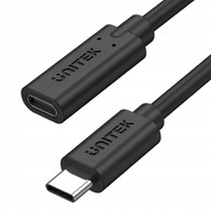 Unitek USB-C predlžovací kábel 10Gbps 4K 60Hz PD 20V/5A