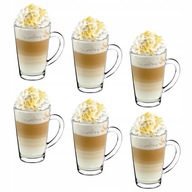 Poháre na latte s lyžičkami Tadar 320 ml 6 ks. Poháre na latte s lyžičkami Tadar 320 ml 6 ks.
