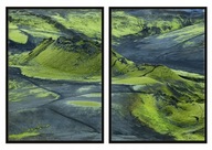 OBRAZOVÉ PLAGÁTY V RÁME 33x43cm Diptych Island P757 OBRAZOVÉ PLAGÁTY V RÁME 33x43cm Diptych Island P757