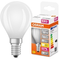 E14 LED žiarovka 6,5W = 60W 2700K STMIETNUTÁ OSRAM E14 LED žiarovka 6,5W = 60W 2700K STMIETNUTÁ OSRAM