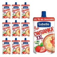 Lubella MUS ovsená kaša XXL Jahoda Banán 10 x 170g Lubella MUS ovsená kaša XXL Jahoda Banán 10 x 170g