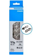 Reťaz na bicykel Shimano LinkGlide CN-LG500 + článok / 138 článkov Reťaz na bicykel Shimano LinkGlide CN-LG500 + článok / 138 článkov