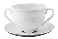 ĆMIELÓW ROCOCO KLARA Džbán na bujón 330 ml s podšálkou ĆMIELÓW ROCOCO KLARA Džbán na bujón 330 ml s podšálkou