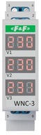 Trojfázový LCD indikátor napätia WNC-3 F&F FiF Trojfázový LCD indikátor napätia WNC-3 F&F FiF