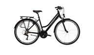 Kross Trans 1.0 čierny/sivý lesklý bicykel 2023 DM-17