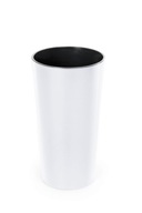 Obliečka na kvetináč Ø250 mm Lily – biela – Lamela Obliečka na kvetináč Ø250 mm Lily – biela – Lamela