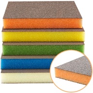 10x INDASA OBOJSTRANNÁ BRÚSNA HUBKA na suché a mokré STREDNÉ (P120-P220) 10x INDASA OBOJSTRANNÁ BRÚSNA HUBKA na suché a mokré STREDNÉ (P120-P220)