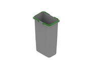 9l odpadkový kôš na triedenie + zelené úchytky
