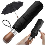 VEĽKÝ XXL DÁŽDNIK AUTOMATICKÝ SKLÁDACÍ VODEODOLNÝ SLNEČNÍK