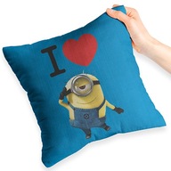 MODRÝ VANKÚŠ PRE FANOUŠKU MINIONS AKO DARČEK MODRÝ VANKÚŠ PRE FANOUŠKU MINIONS AKO DARČEK