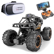 RC ROCK PÁSOVÉ AUTO S DIAĽKOVÝM OVLÁDANÍM S LIVE WIFI KAMERY + VR OKULIARE RC ROCK PÁSOVÉ AUTO S DIAĽKOVÝM OVLÁDANÍM S LIVE WIFI KAMERY + VR OKULIARE
