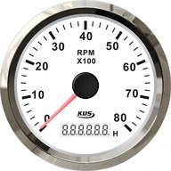 Tachometer s počítadlom SeaV 8000RPM 85 mm Tachometer s počítadlom SeaV 8000RPM 85 mm