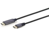 DisplayPort - HDMI kábel GEMBIRD v2.0 4K 1,8 m DisplayPort - HDMI kábel GEMBIRD v2.0 4K 1,8 m
