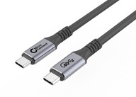 MicroConnect kábel USB-C v.4, 40 Gb/s, 100 W, 1,2 m