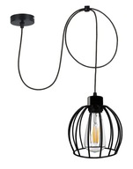 STROPNÉ ZÁVESNÉ LAMPY, LED LUSTER, Drôtená guľa STROPNÉ ZÁVESNÉ LAMPY, LED LUSTER, Drôtená guľa