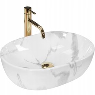 AMELIA MARMO keramické umývadlo Rea marble AMELIA MARMO keramické umývadlo Rea marble