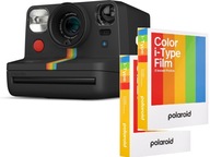 Sada Polaroid NOW+ čierny fotoaparát + 2 kazety typu I