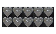 AKRYLOVÉ SRDCE BIG HEART BAUBLE SET 10 AKRYLOVÉ SRDCE BIG HEART BAUBLE SET 10
