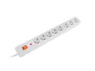 HSK Data Acar X8 Schuko prepäťová ochrana, 1,5 m, 8 zásuviek, sivá HSK Data Acar X8 Schuko prepäťová ochrana, 1,5 m, 8 zásuviek, sivá