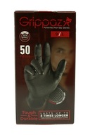 ČIERNE RUKAVICE GRIPPAZ L 9 50ks SUPER ODOLNÉ ČIERNE RUKAVICE GRIPPAZ L 9 50ks SUPER ODOLNÉ