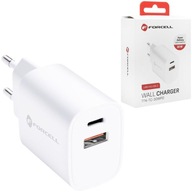 USB-C PD QC4.0 30W biela nabíjačka USB-C PD QC4.0 30W biela nabíjačka