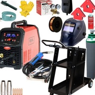 Migomat Ideal TECNO MIG 221 SYNERGIC Vozík Migomat Ideal TECNO MIG 221 SYNERGIC Vozík