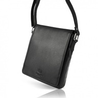 PÁNSKA ČIERNA KOŽENÁ TAŠKA NA CROSSBODY PLEMENO