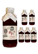 6 ks Malinový sirup, prírodná malinová šťava, 330 ml A je to dobré 6 ks Malinový sirup, prírodná malinová šťava, 330 ml A je to dobré