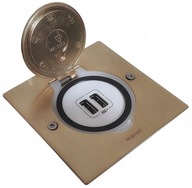 Zásuvka konektora s nabíjačkou BRASS Legrand 089710 Zásuvka konektora s nabíjačkou BRASS Legrand 089710