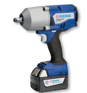 1/2" bezuhlíkový rázový uťahovák 18 V, Berner 1/2" bezuhlíkový rázový uťahovák 18 V, Berner