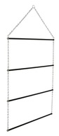Rebríkový vešiak na prikrývky a sedlové podložky do stajne