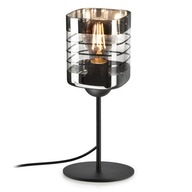 Dekoratívna stolová nočná lampa so skleneným tienidlom Dekoratívna stolová nočná lampa so skleneným tienidlom