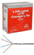 Kábel U/UTP LAN CU Sieťový kábel Twisted pair 305m