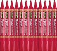 Permanentný popisovač Pentel N850 červený x12