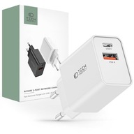 USB-C USB-A PD 30W 2portová Tech nabíjačka na stenu USB-C USB-A PD 30W 2portová Tech nabíjačka na stenu