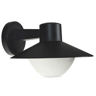 Záhradné svietidlo NÁSTENNÁ LAMPA 1x E27 LED čierna Záhradné svietidlo NÁSTENNÁ LAMPA 1x E27 LED čierna