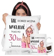 HRNČEK + VANKÚŠ k 30. narodeninám 30 ROKOV pre ŽENU BERIE DOBRE + meno HRNČEK + VANKÚŠ k 30. narodeninám 30 ROKOV pre ŽENU BERIE DOBRE + meno