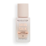 Makeup Revolution Skin Silk F3 Face Foundation Sérum na make-up so stredným krytím Makeup Revolution Skin Silk F3 Face Foundation Sérum na make-up so stredným krytím