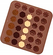 SILIKÓNOVÁ FORMA NA ČOKOLÁDY PRALINE ĽADOVÁ SILIKÓNOVÁ FORMA NA ČOKOLÁDY PRALINE ĽADOVÁ