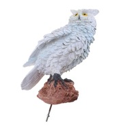 Umelá sova Decoy Owl Socha sova Dekor
