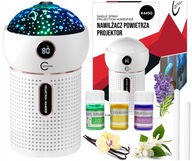 Zvlhčovač vzduchu difúzna lampa projektor 3v1 Zvlhčovač vzduchu difúzna lampa projektor 3v1