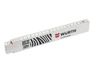 WURTH Skladací meter, vystužený, 2 m, 3 ks WURTH Skladací meter, vystužený, 2 m, 3 ks