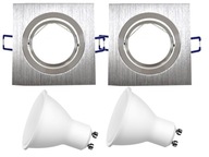 Sada držiakov halogénových stropných svietidiel 2x + 1,5W žiarovky Sada držiakov halogénových stropných svietidiel 2x + 1,5W žiarovky