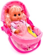 Detská bábika kolíska na nosenie baby 4v1