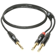 Klotz KY1-600 stereo jack kábel-2x mono jack 6m Klotz KY1-600 stereo jack kábel-2x mono jack 6m