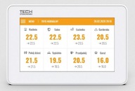 TECH Drôtový ovládací panel M-7n pre pásik L-7, pod omietku, BIELA ​​544