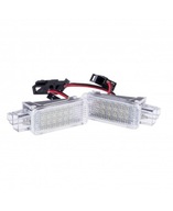 LED INTERIÉROVÉ LAMPY, KUFOR POD STROP, AUDI, ŠKODA